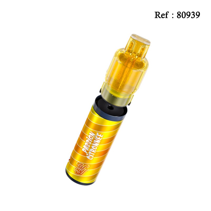 15K Wpuff Fusion Liquideo + recharche Passion citronnée 20mg/mL | Cave  Adorini, Eliquide Yun, Armoire à cigare, cigarette electronique,  Accessoires Box