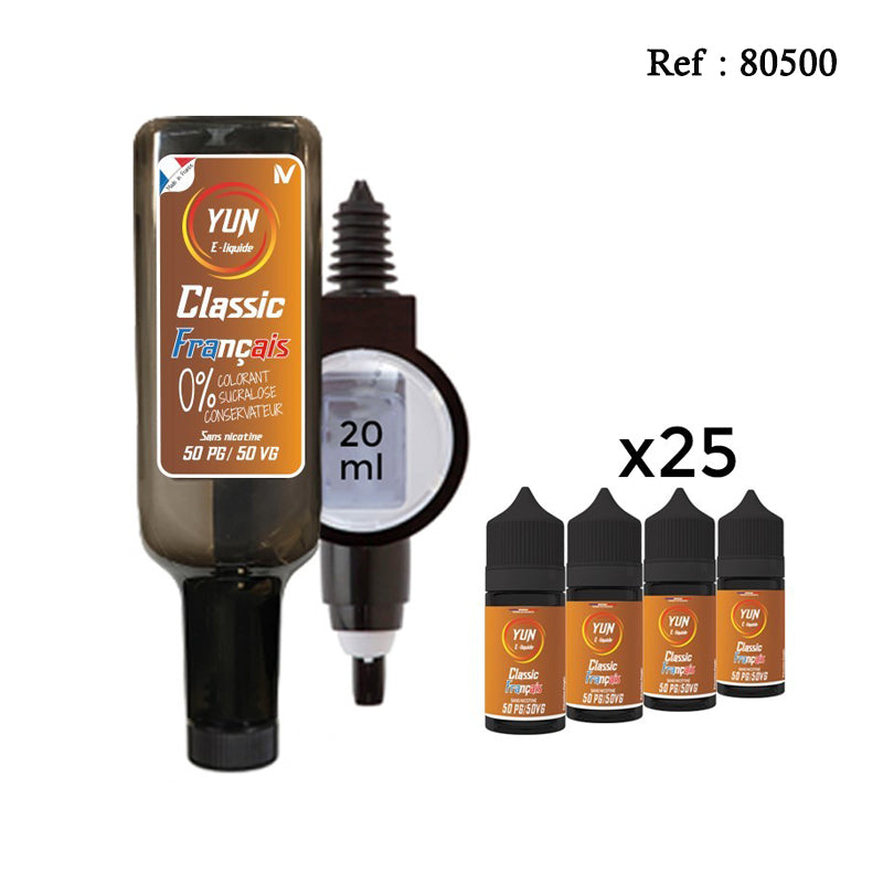 Pack E-liquide Classic Franais 500mL YUN + Boosters offerts | Cave Adorini, Eliquide Yun, Armoire cigare, cigarette electronique, Accessoires Box - Pod Pack E-liquide Classic Franais 500mL YUN + Boosters offerts | Cave Adorini, Eliquide Yun, Armoire cigare, cigarette electronique, Accessoires Box - Pod