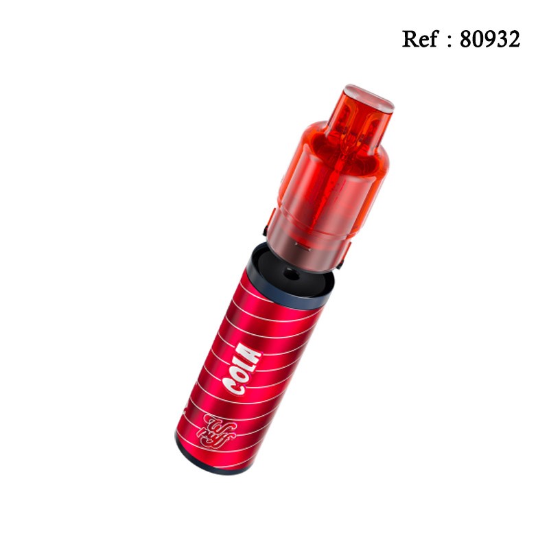 15K Wpuff Fusion Liquideo + recharge Cola 20mg/mL - Jagsmoke