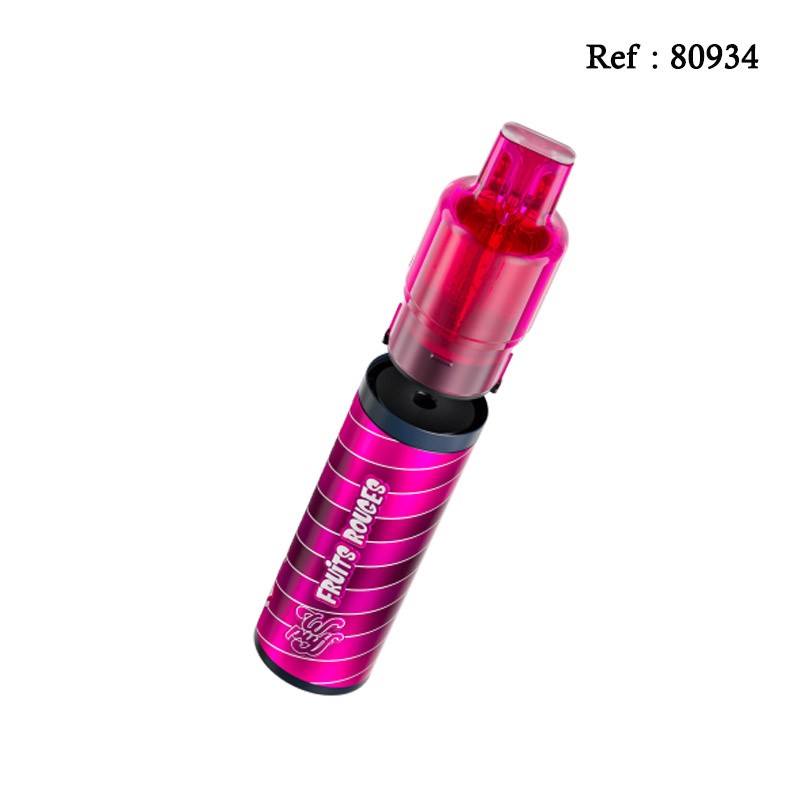 15K Wpuff Fusion Liquideo + recharge Fruits rouges 20mg/mL - Jagsmoke