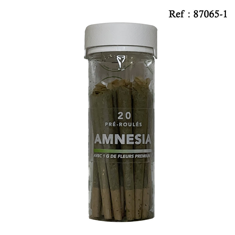 Cone Pré-roulé Beullywood 1 gr - Amnesia, Pot de 20 cones - Jagsmoke