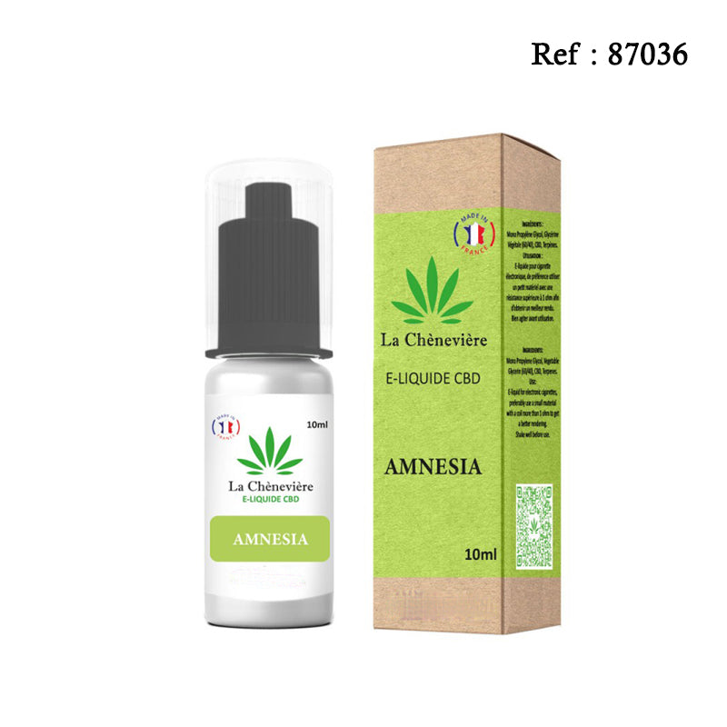 E-liquide CBD Amnesia CBD - La Chenevière - Jagsmoke