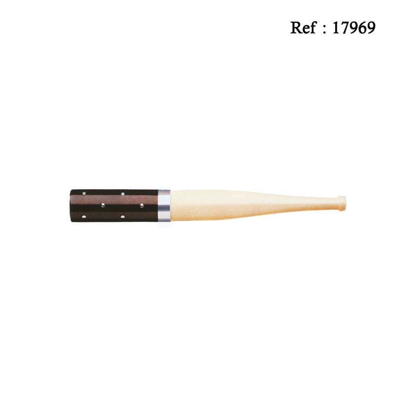 Fume cigarettes DENICOTEA Ejecteur Noir avec strass bec ivoire,115 mm - Jagsmoke