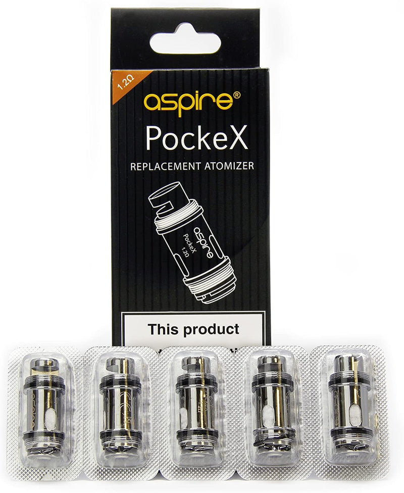 Résistances PockeX (5pcs) Aspire - Jagsmoke®