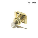 Serrure Armoire Adorini Doré - Jagsmoke